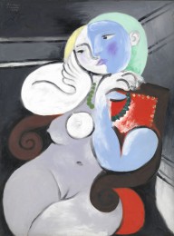 Pablo Picasso-Nude Woman in a Red Armchair  1932