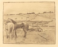 Horses in the Meadow (Chevaux dans la prairie)-ZYGR39249