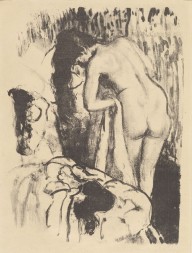 Nude Woman Standing, Drying Herself (Femme nue debout, a sa toilette)-ZYGR6485