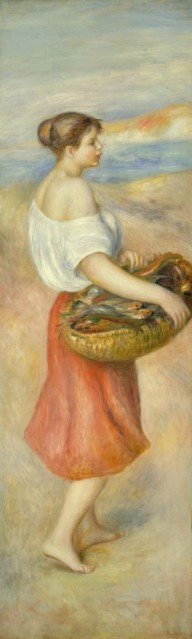 Girl with a Basket of Fish-ZYGR43517