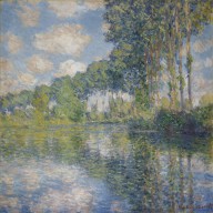 Poplars on the Epte-Claude Monet