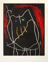 Joan Miró Espanja 1893-1983-Grand Duc II