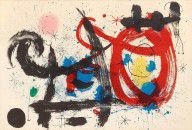 Joan Miró Espanja 1893-1983-Le cheval ivre
