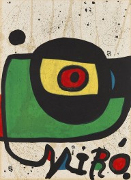 Joan Mir�-Mir�. Pintura. 1978.