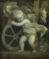 Cupid with the Wheel of Fortune-ZYGR354