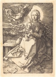 The Virgin and Child Crowned by One Angel-ZYGR6664