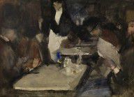 Isaac Israels - Restaurant 'Mille Colonnes'