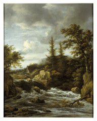 Jacob Van Ruysdael - Waterfall in Norway