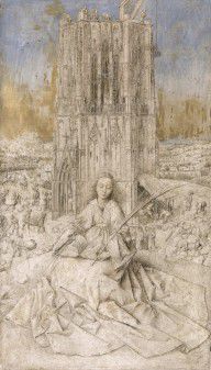 Jan Van Eyck - Saint Barbara D