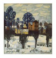 Jean Brusselmans - Winter landscape