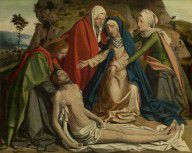 Josse Lieferinxe - The Lamentation over the Dead Christ