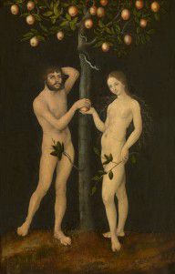 Lucas Cranach I - Adam and Eve