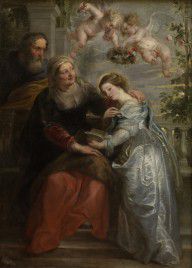 Peter Paul Rubens - The education of Maria
