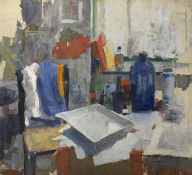Rik Wouters - Etching table