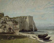 Gustave Courbet The Etretat Cliffs after the Storm 