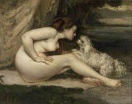 Gustave_Courbet_-_Nude_Woman_with_a_Dog