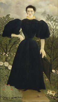 Henri Rousseau, known as le Douanier Portrait of Madame M_ 
