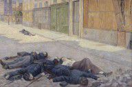 Maximilien_Luce_-_A_Street_in_Paris_in_May_1871