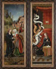 Anonieme Meester - Annunciation and Visitation