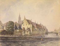 Auguste de Peellaert - The Danube of Strasbourg