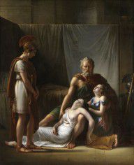 Francois Joseph Kinsoen - The death of Belisarius' wife