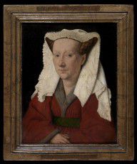 Jan Van Eyck - Portrait of Margareta van Eyck