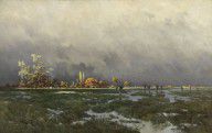 Joseph Theodore Coosemans - Sunshine after the storm D