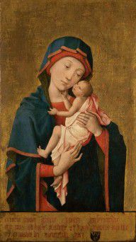 Hayne de Bruxelles - Virgin and Child, ca. 1454-1455