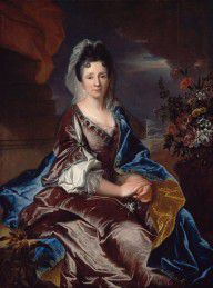 Hyacinthe Rigaud - Portrait of the Marquise d'Usson de Bonnac, 1706-1707