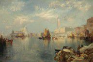 Thomas Moran - Venice, the Grand Canal with the Doge's Palace, 1889