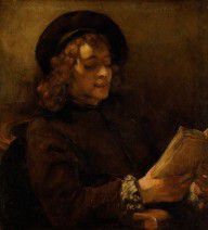 RembrandtHarmenszoonvanRijn-TitusvanRijn,theArtist’sSon,Reading 