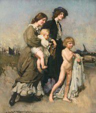 George_W._Lambert_-_The_holiday_group_(The_bathers)