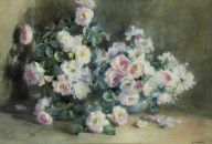 Margaret Olrog Stoddart (New Zealand, 1865-1934) Roses from an old New Zealand garden