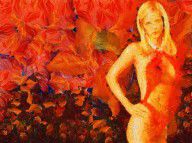 14824974_The_Red_Girl_-_Painting