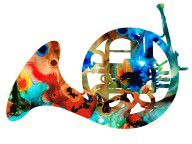 7791544_French_Horn_-_Colorful_Music_By_Sharon_Cummings