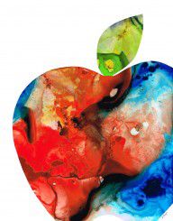 9911154_An_Apple_A_Day_-_Colorful_Fruit_Art_By_Sharon_Cummings