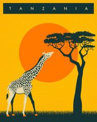 7798738_Tanzania_Travel_Poster