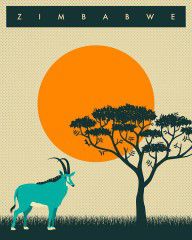 7799083_Zimbabwe_Travel_Poster