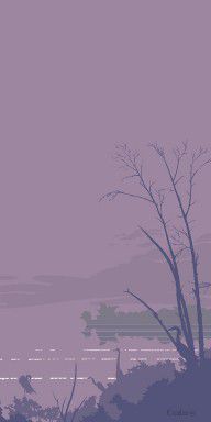 12236372_Abstract_Tropical_Birds_Sunset_Large_Pop_Art_Nouveau_Landscape__Left_Side