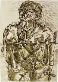 Georg Baselitz Untitled, Geteilter Held (Divided Hero)