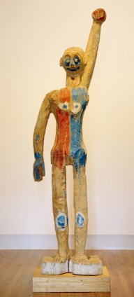 Ohne Titel [Untitled (Figure with Raised Arm)]-Georg Baselitz