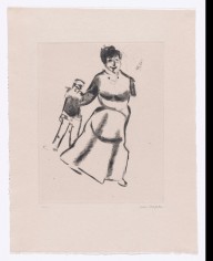 Mutter und Sohn (Mother and Son) from My Life (Mein Leben)_1922, published 1923