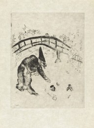 Pliouchkine Scavenging Under the Bridge (Pliouchkine ramassant sous le pont), plate XLII (supplement
