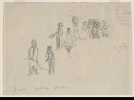 Sketch for the Choreographer, for Aleko_(1942)