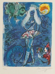 Marc Chagall-Die T�nzerin. 1967.
