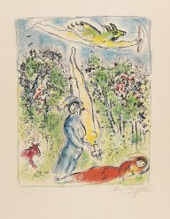 Marc Chagall-Im Lande der G�tter. 1967.