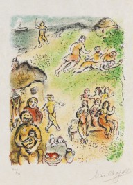 Marc Chagall-Die Insel des Aolus. 1974.