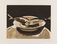 Georges Braque-Poissons. Wohl um 1950.