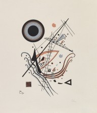 Wassily Kandinsky-Lithographie Blau. 1922.