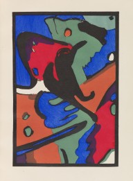 Wassily Kandinsky-Der Blaue Reiter. Hrsg. von (W.) Kandinsky und Fr. Marc.Mit b4 handkolor. Tafeln  